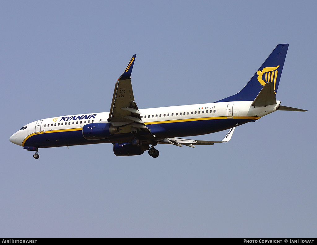 Aircraft Photo of EI-CST | Boeing 737-8AS | Ryanair | AirHistory.net #141025