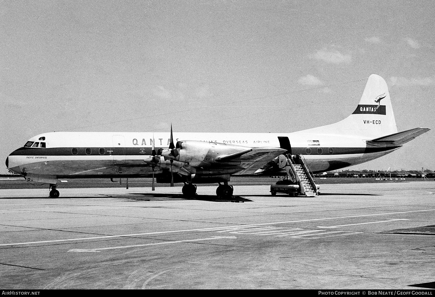 Aircraft Photo of VH-ECD | Lockheed L-188C Electra | Qantas | AirHistory.net #141042