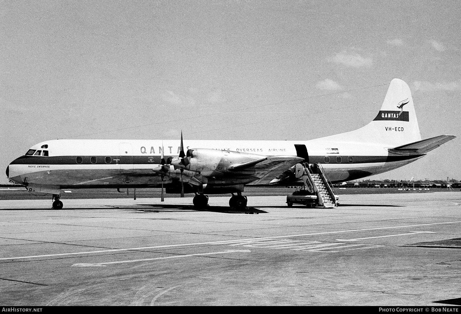 Aircraft Photo of VH-ECD | Lockheed L-188C Electra | Qantas | AirHistory.net #141042