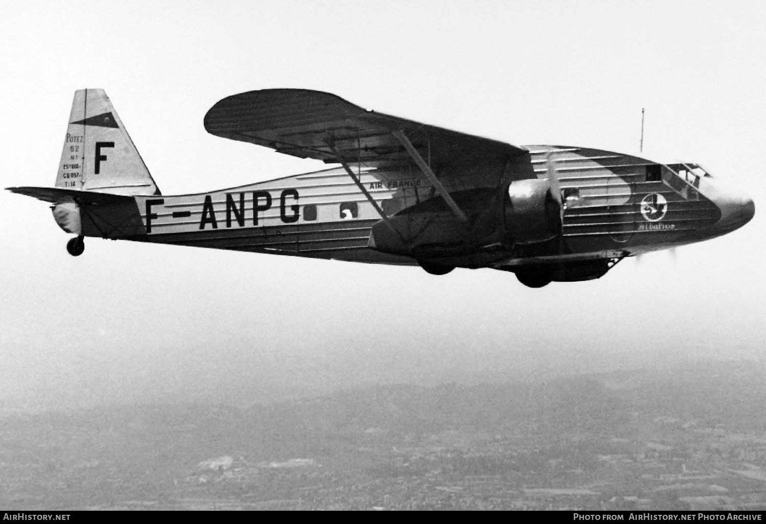 Aircraft Photo of F-ANPG | Potez 620 | Air France | AirHistory.net #141049