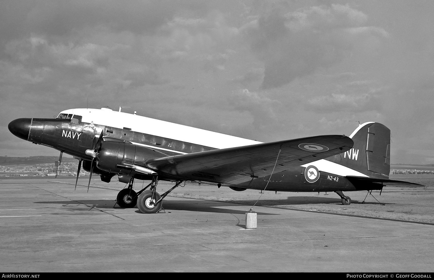 Aircraft Photo of N2-43 | Douglas C-47A Dakota | Australia - Navy | AirHistory.net #141055