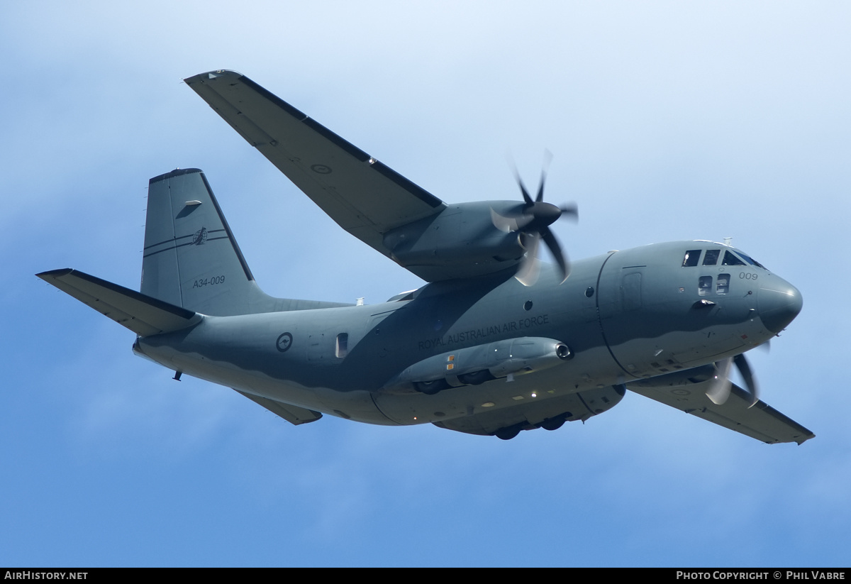 Aircraft Photo of A34-009 | Alenia C-27J Spartan | Australia - Air Force | AirHistory.net #141057