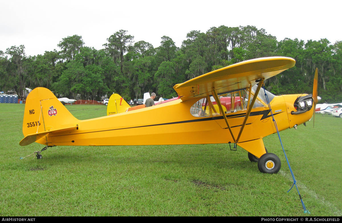 Aircraft Photo of N35515 / NC35515 | Piper J-3C-65 Cub | AirHistory.net #141073