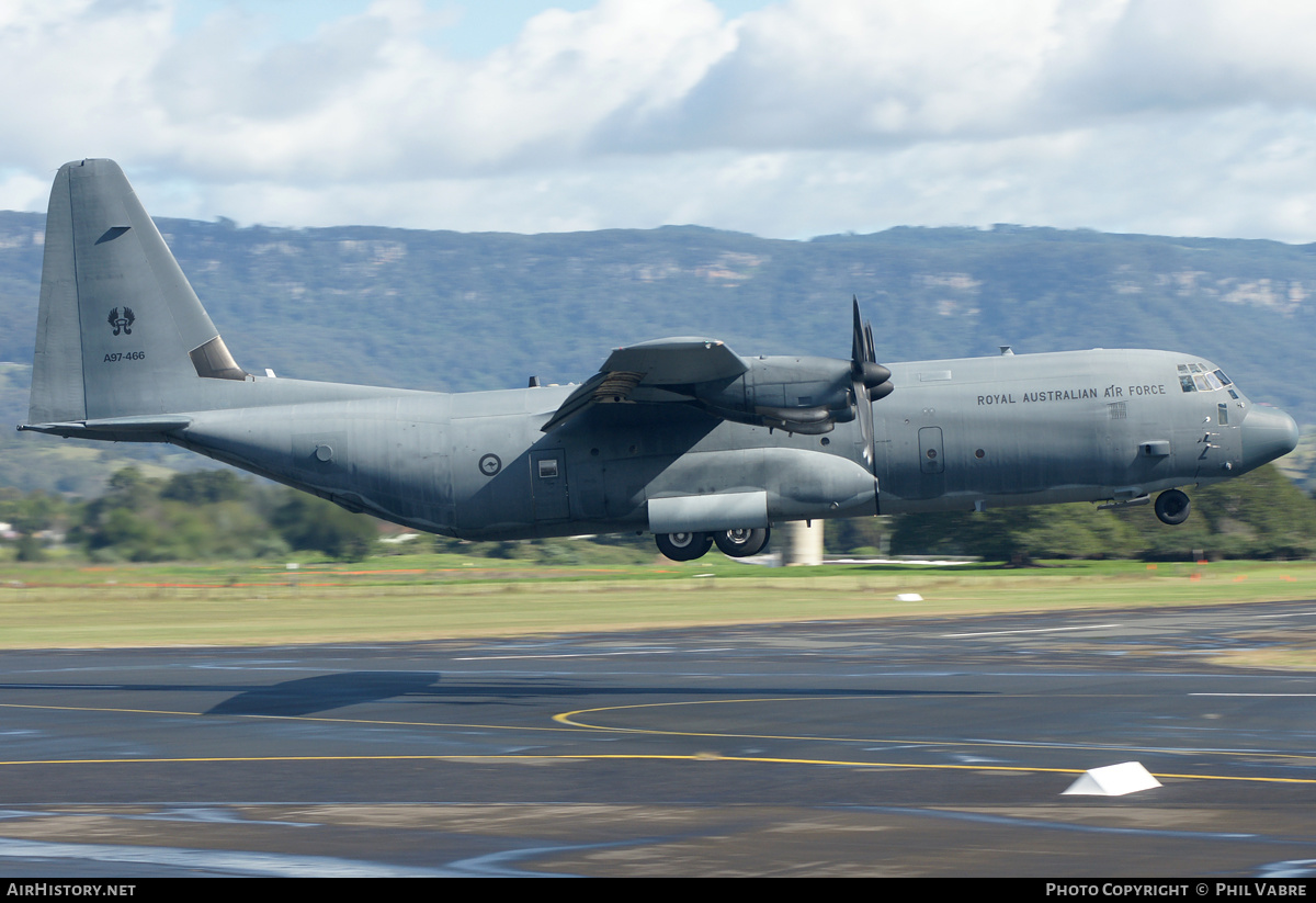 Aircraft Photo of A97-466 | Lockheed Martin C-130J-30 Hercules | Australia - Air Force | AirHistory.net #141075