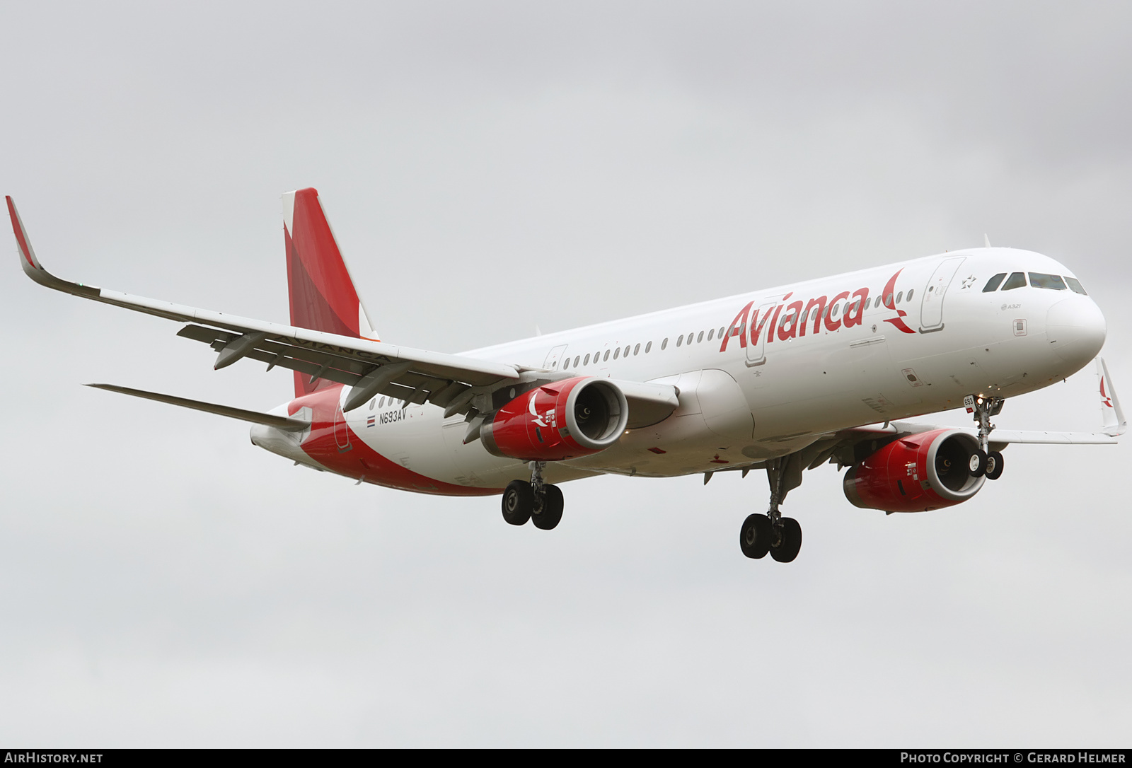 Aircraft Photo of N693AV | Airbus A321-231 | Avianca | AirHistory.net #141084