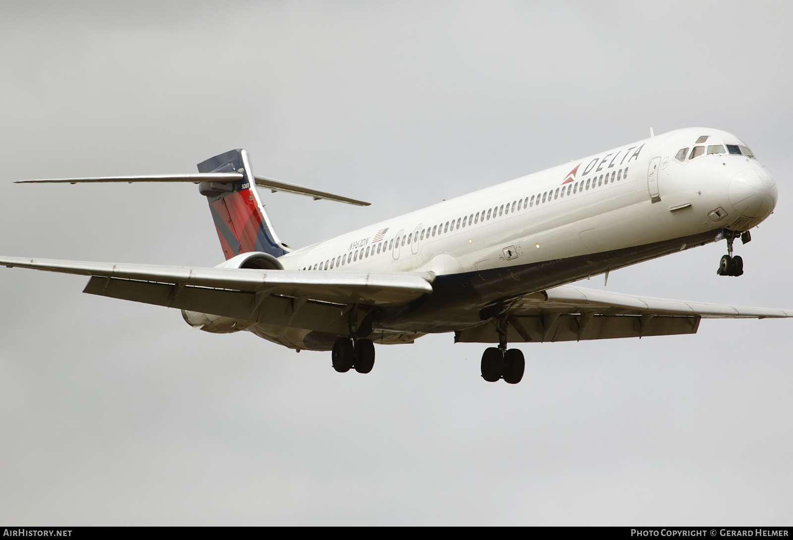 Aircraft Photo of N961DN | McDonnell Douglas MD-90-30 | Delta Air Lines | AirHistory.net #141087
