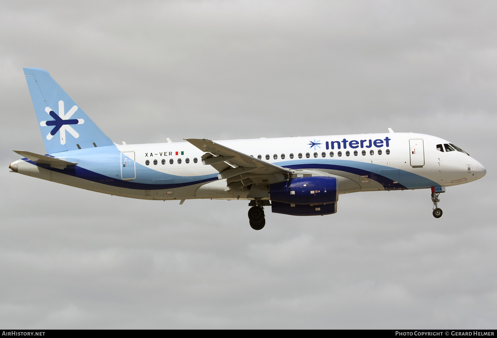 Aircraft Photo of XA-VER | Sukhoi SSJ-100-95B Superjet 100 (RRJ-95B) | Interjet | AirHistory.net #141090