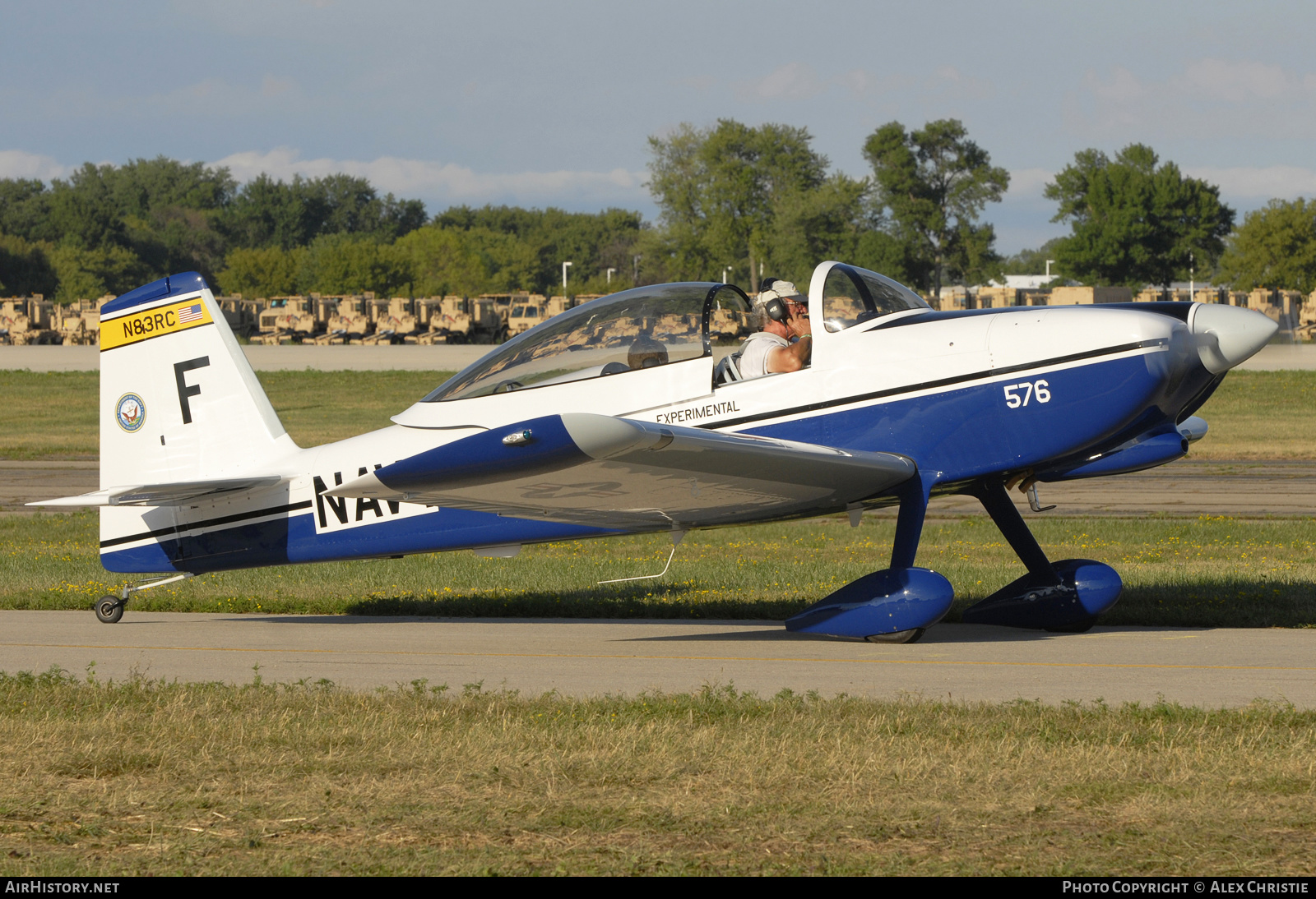 Aircraft Photo of N83RC | Van's RV-8 | AirHistory.net #141091