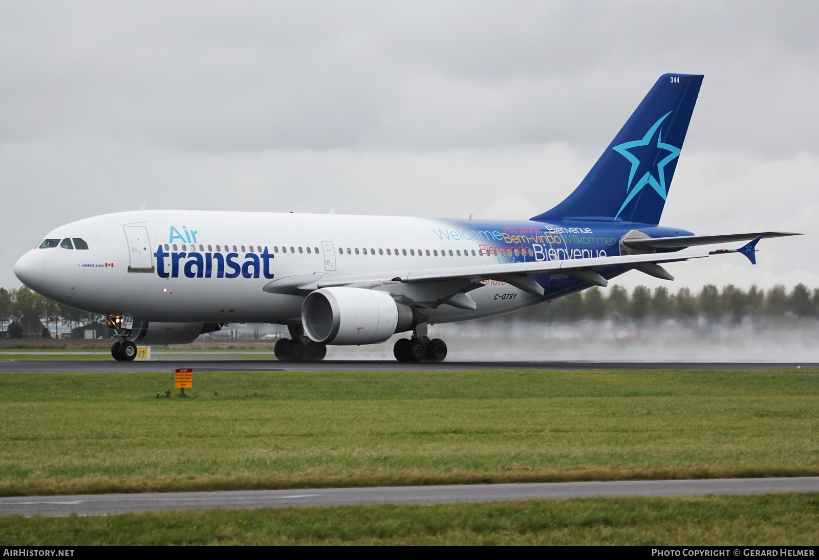 Aircraft Photo of C-GTSY | Airbus A310-304 | Air Transat | AirHistory.net #141112