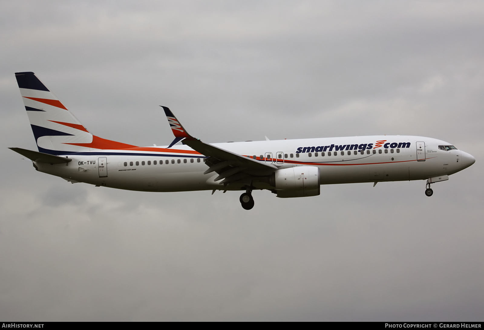 Aircraft Photo of OK-TVU | Boeing 737-86N | Smartwings | AirHistory.net #141117
