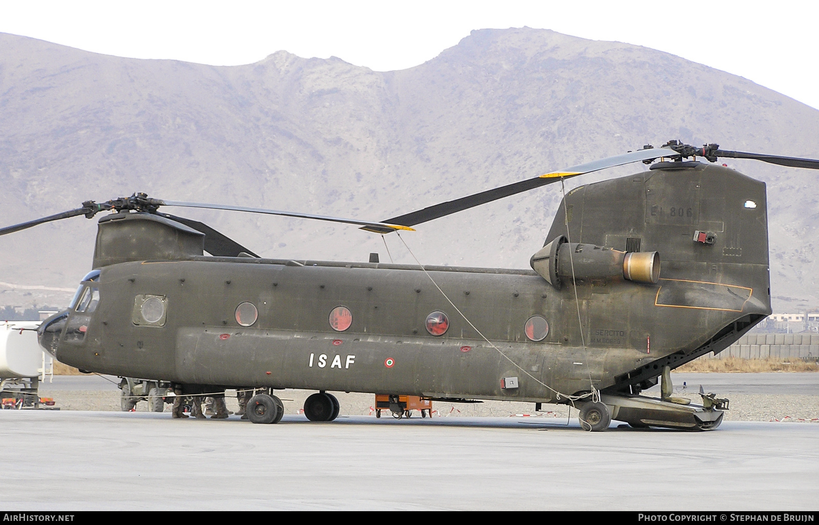 Aircraft Photo of MM80828 | Boeing Vertol CH-47C Chinook | Italy - Army | AirHistory.net #141157