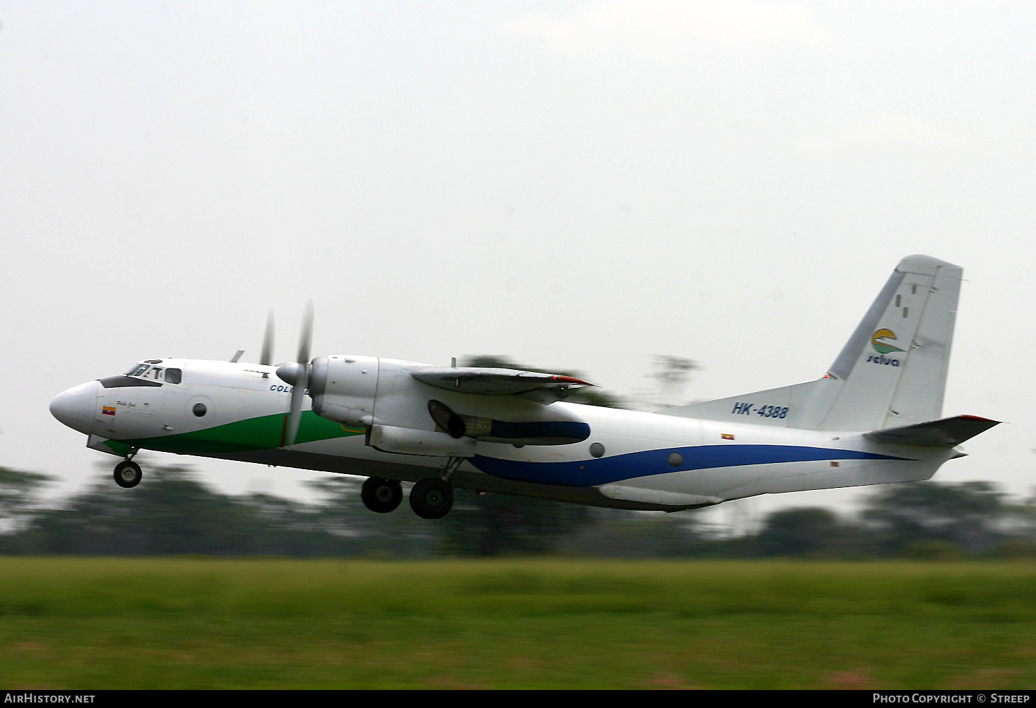 Aircraft Photo of HK-4388 | Antonov An-26 | SELVA - Servicios Aéreos del Vaupes | AirHistory.net #141172