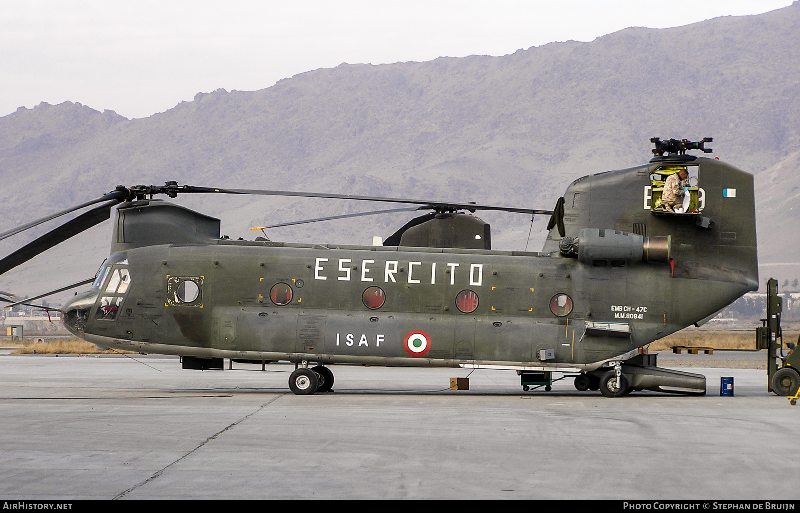 Aircraft Photo of MM80841 | Boeing CH-47C Chinook (219) | Italy - Army | AirHistory.net #141173