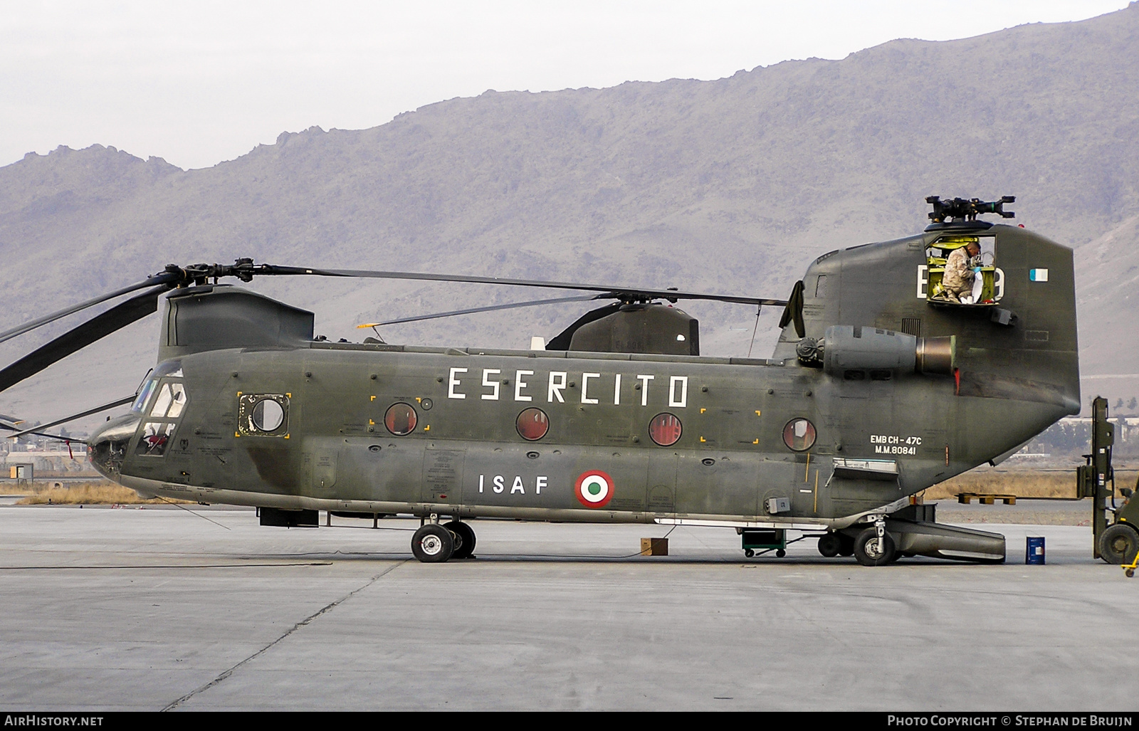 Aircraft Photo of MM80841 | Boeing Vertol CH-47C Chinook | Italy - Army | AirHistory.net #141173