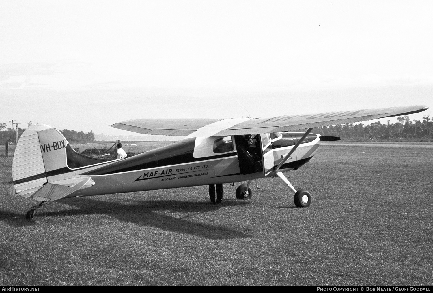 Aircraft Photo of VH-BUX | Cessna 170B | Missionary Aviation Fellowship - MAF | AirHistory.net #141204