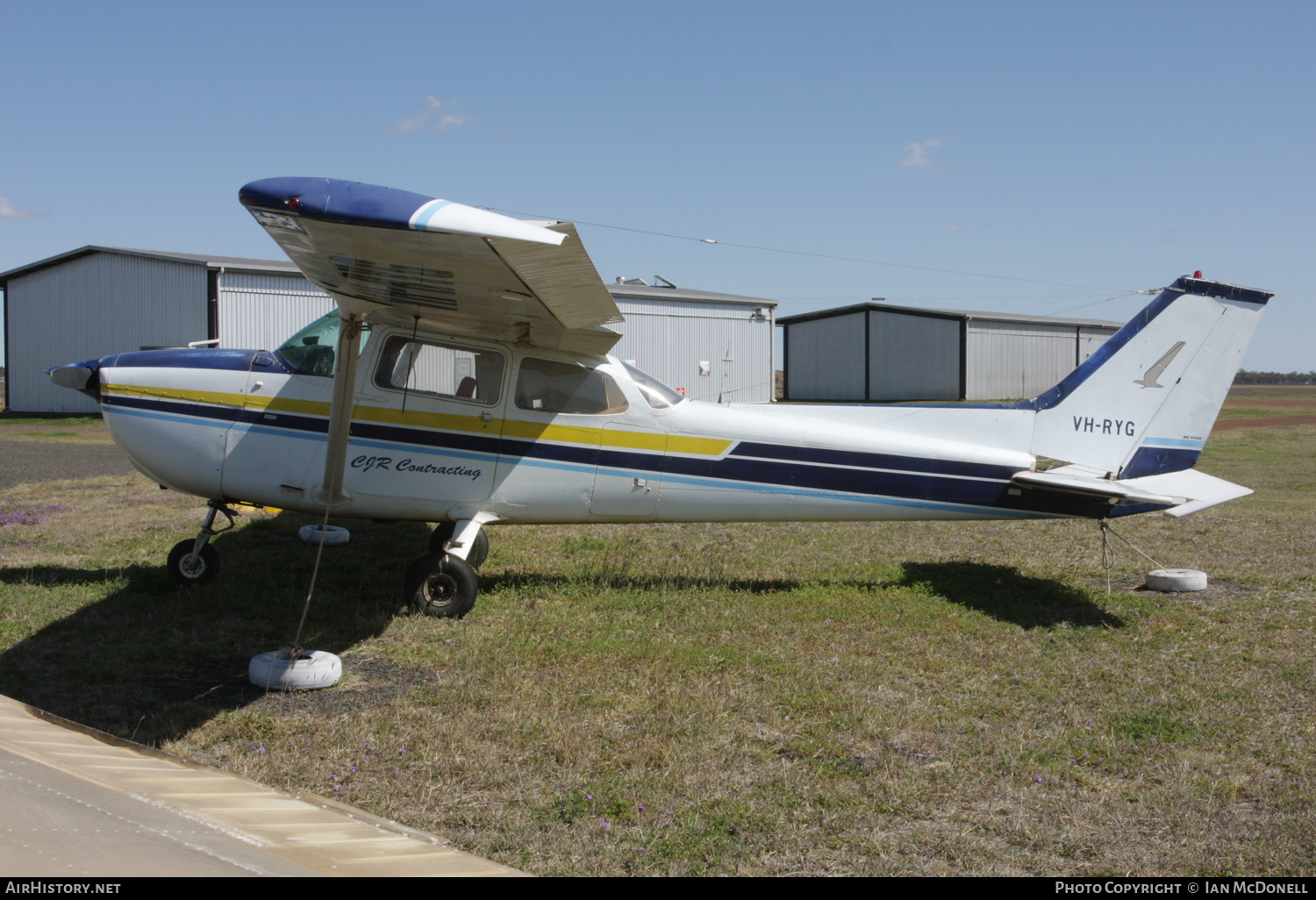 Aircraft Photo of VH-RYG | Cessna 172M Skyhawk | CJR Contracting | AirHistory.net #141205