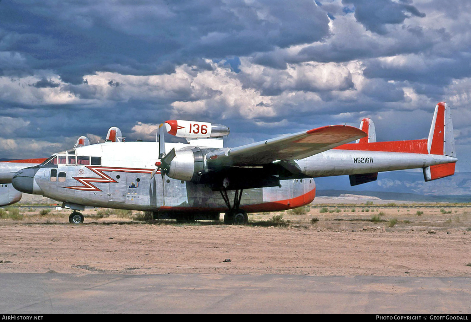 Aircraft Photo of N5216R | Fairchild C-119G Flying Boxcar | Hawkins & Powers Aviation | AirHistory.net #141215
