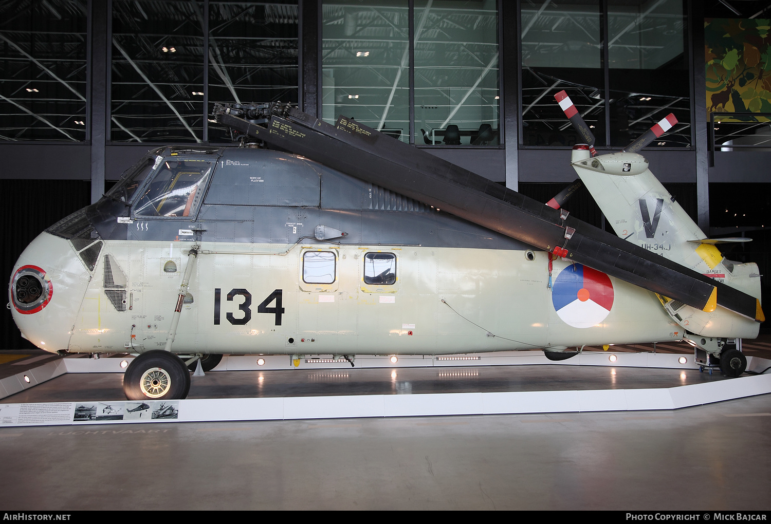 Aircraft Photo of 134 | Sikorsky UH-34J Seabat | Netherlands - Navy | AirHistory.net #141222