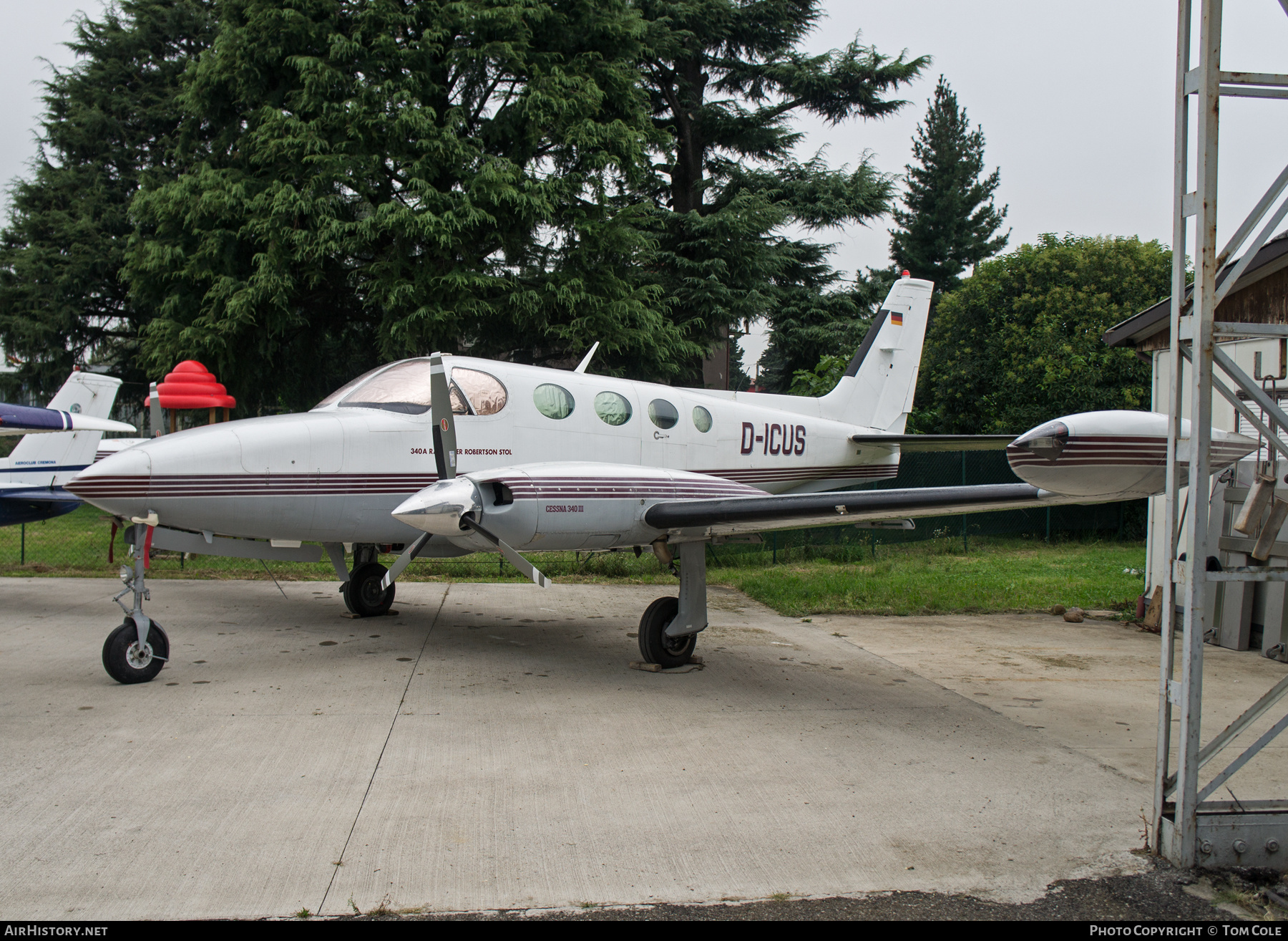 Aircraft Photo of D-ICUS | Cessna 340A | AirHistory.net #141272