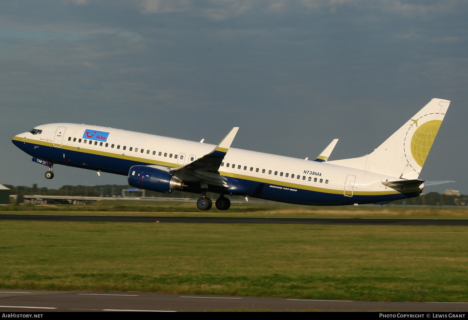 Aircraft Photo of N738MA | Boeing 737-8Q8 | Arke | AirHistory.net #141280