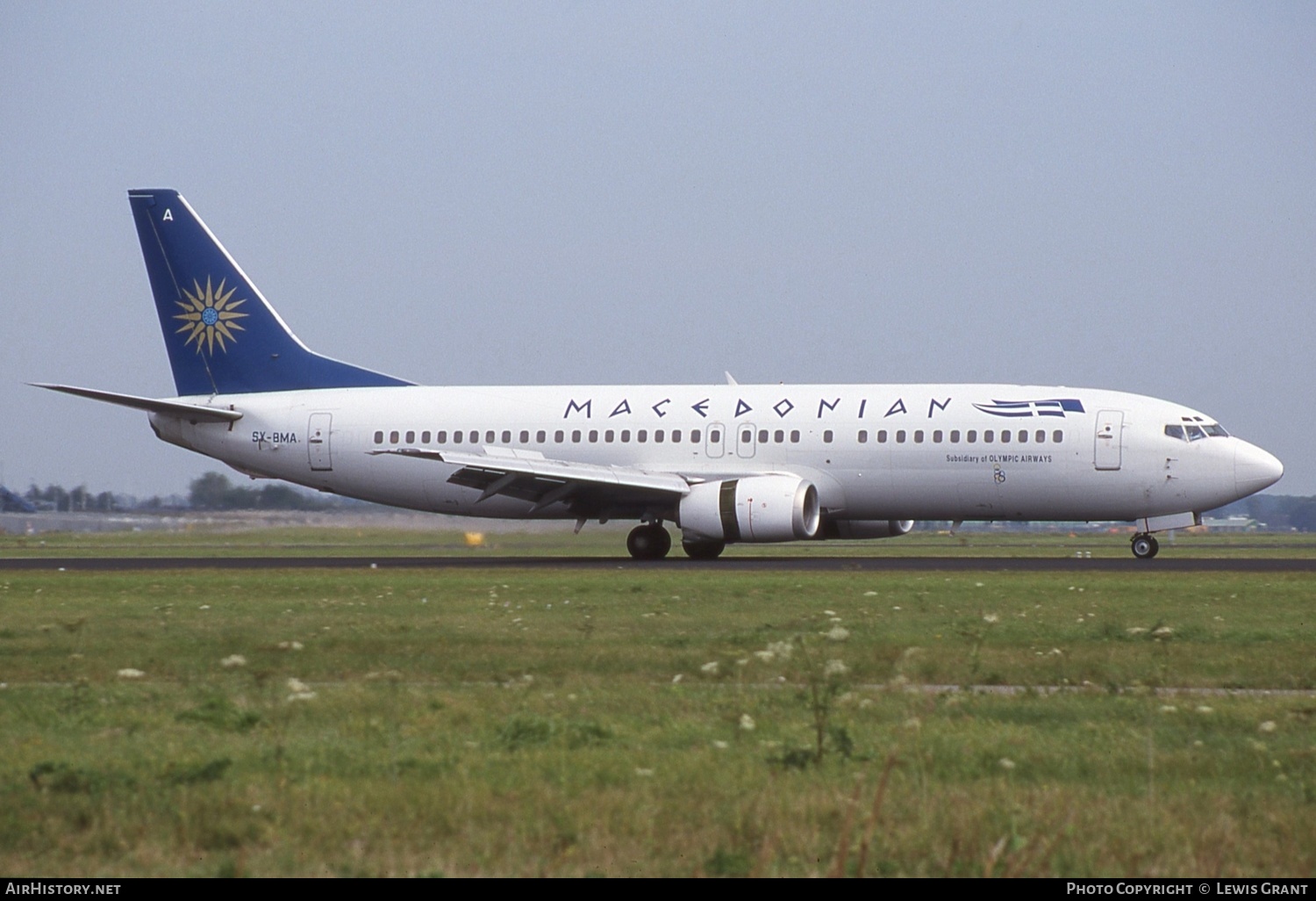 Aircraft Photo of SX-BMA | Boeing 737-46J | Macedonian Airlines | AirHistory.net #141283