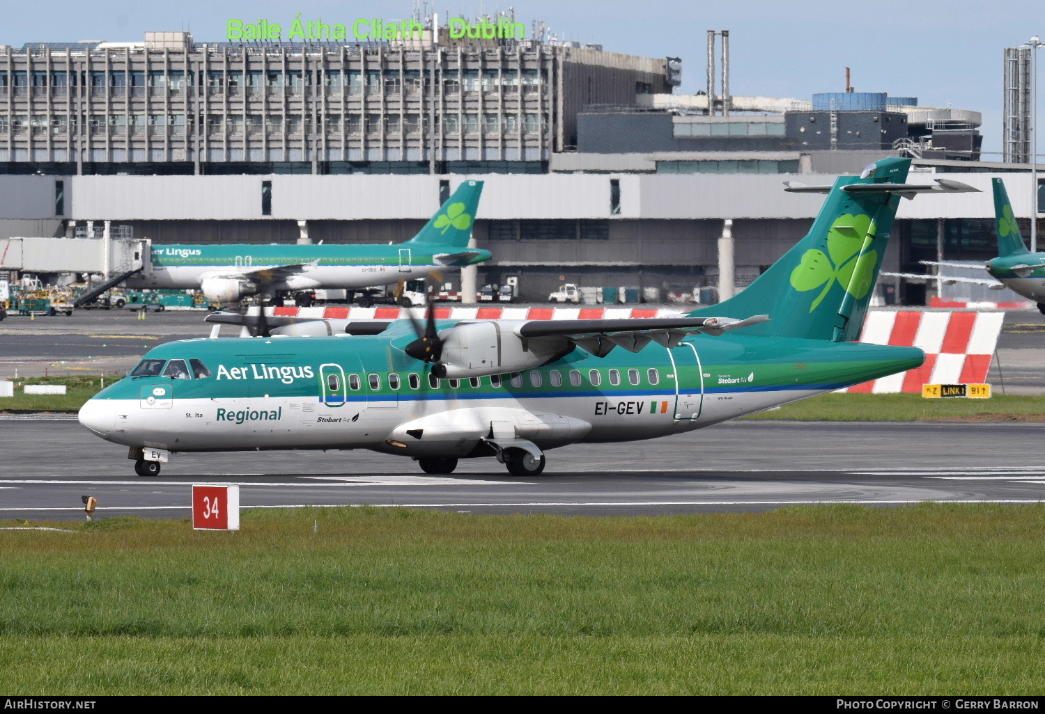 Aircraft Photo of EI-GEV | ATR ATR-42-600 | Aer Lingus Regional | AirHistory.net #141285