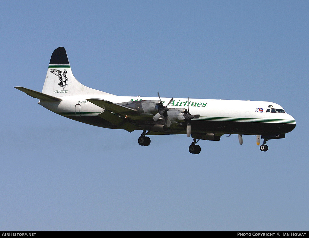 Aircraft Photo of G-FIZU | Lockheed L-188C(F) Electra | Atlantic Airlines | AirHistory.net #141294