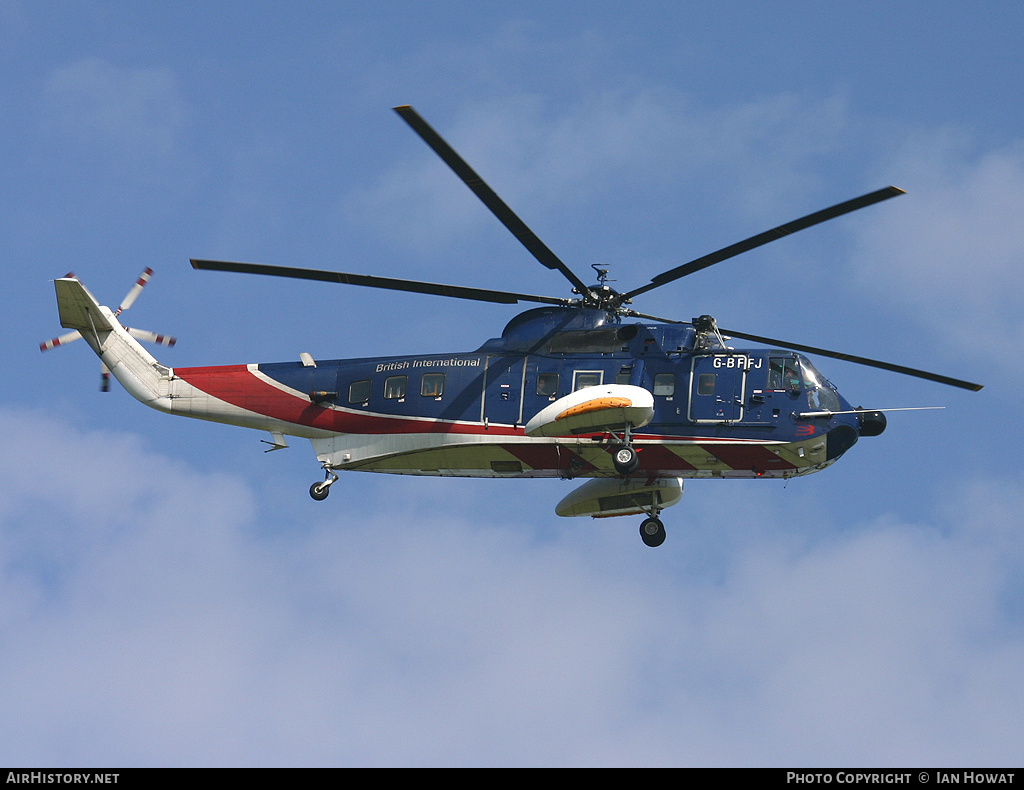 Aircraft Photo of G-BFFJ | Sikorsky S-61N MkII | British International Helicopters | AirHistory.net #141298