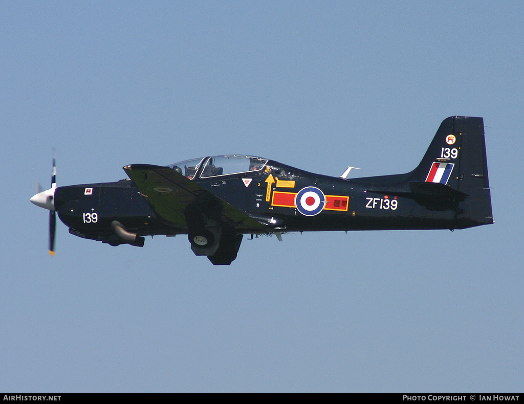 Aircraft Photo of ZF139 | Short S-312 Tucano T1 | UK - Air Force | AirHistory.net #141301