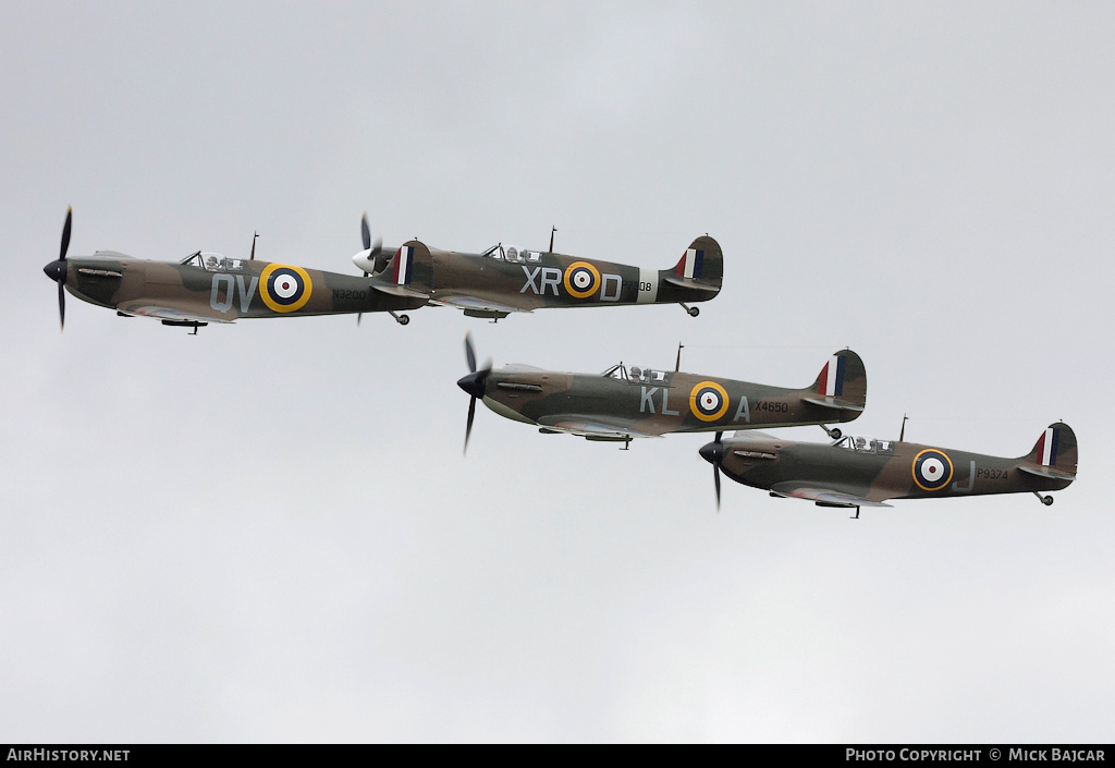 Aircraft Photo of G-CFGJ / N3200 | Supermarine 300 Spitfire Mk1A | UK - Air Force | AirHistory.net #141305