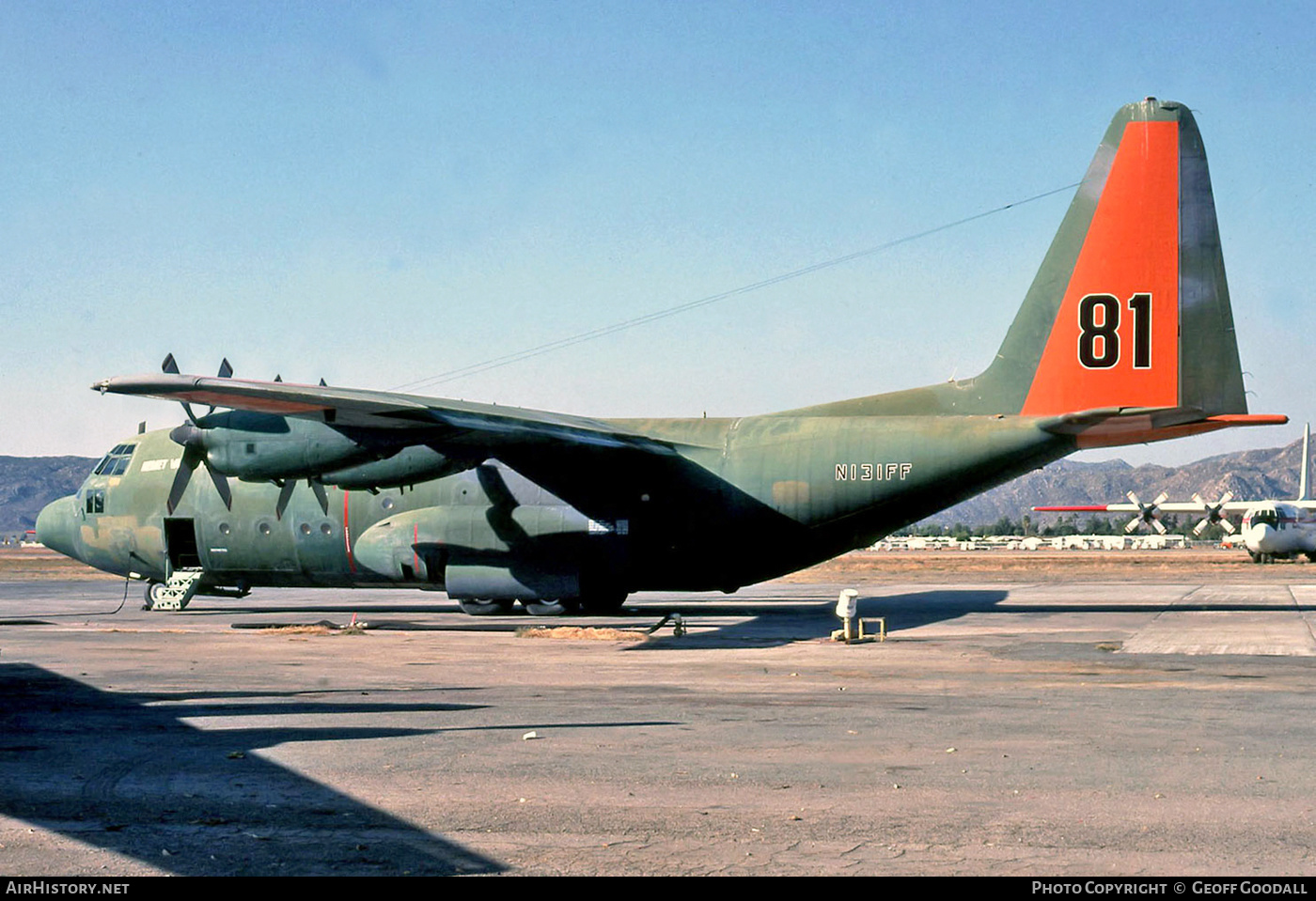 Aircraft Photo of N131FF | Lockheed C-130A Hercules (L-182) | Hemet Valley Flying Service | AirHistory.net #141325