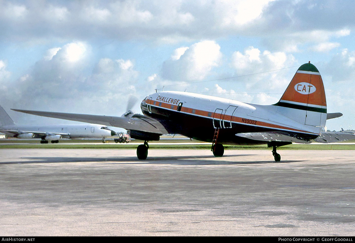 Aircraft Photo of N9900Z | Curtiss C-46A Commando | Challenge Air Transport - CAT | AirHistory.net #141329