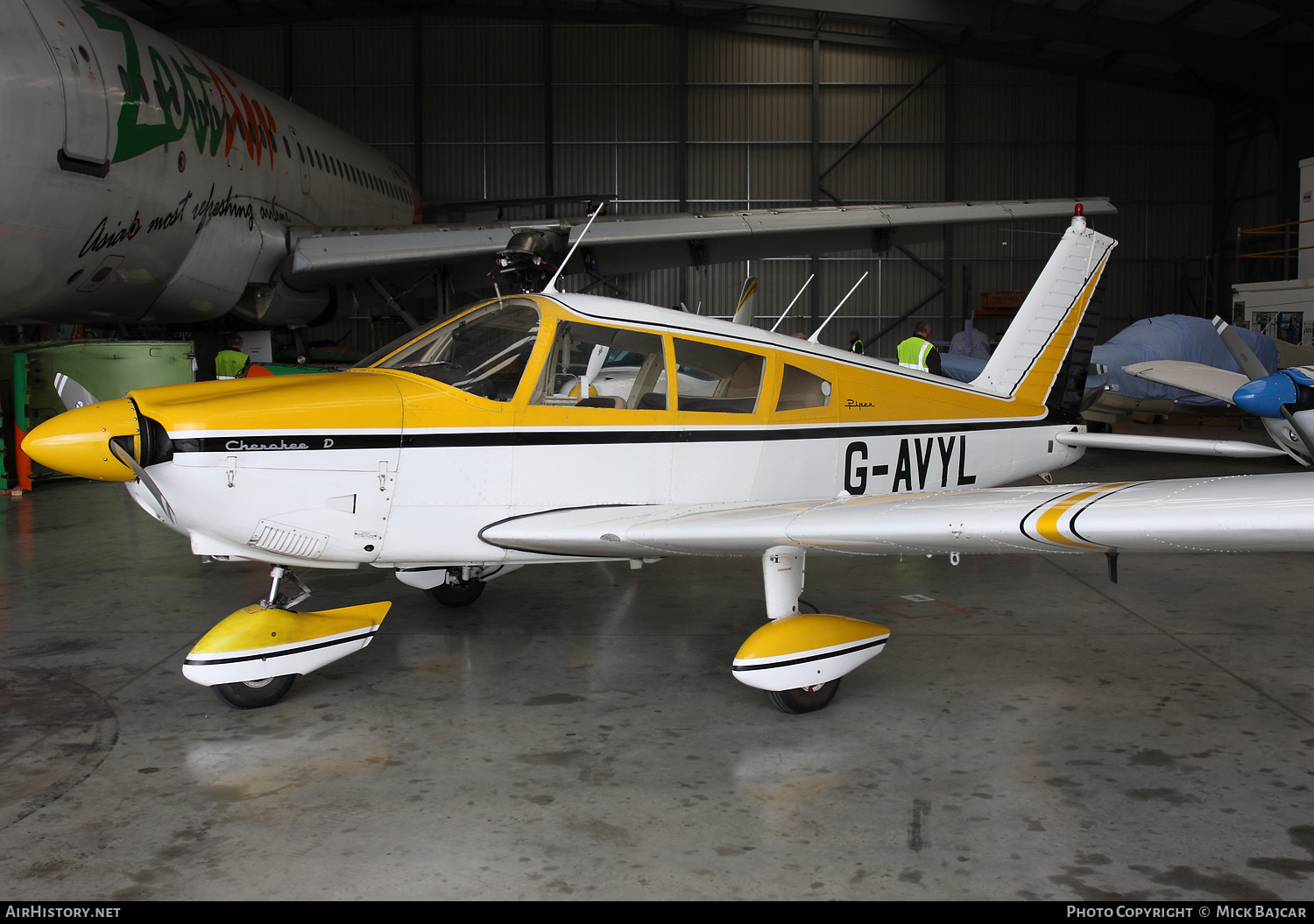 Aircraft Photo of G-AVYL | Piper PA-28-180 Cherokee D | AirHistory.net #141342