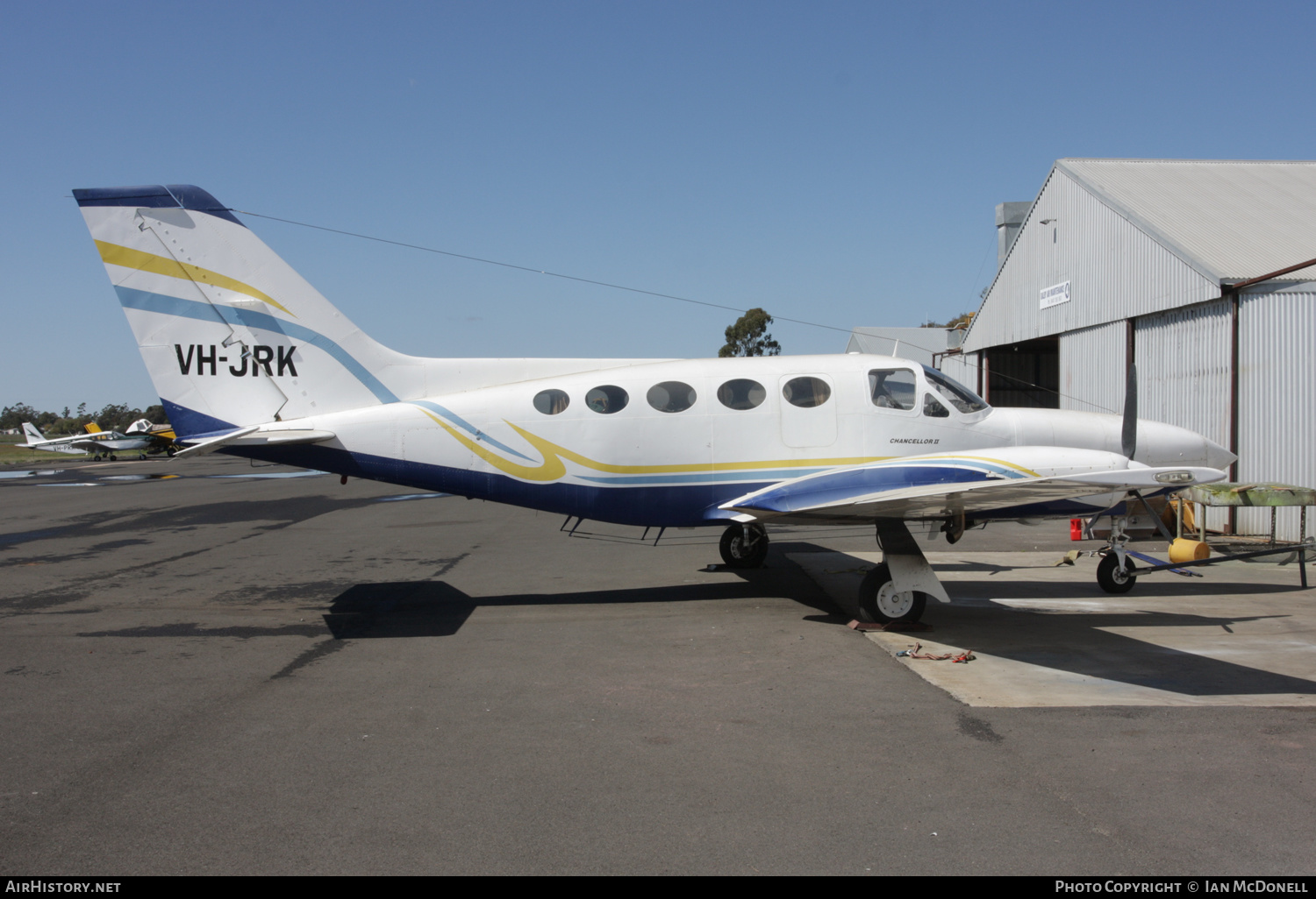 Aircraft Photo of VH-JRK | Cessna 414A Chancellor | AirHistory.net #141344