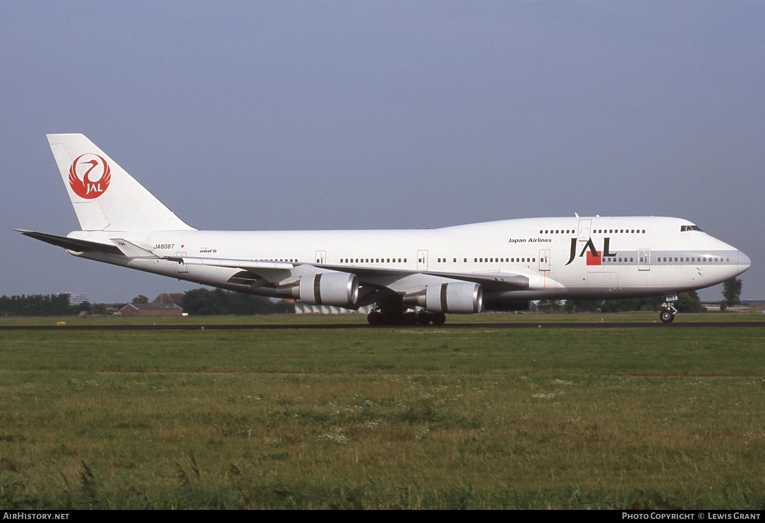 Aircraft Photo of JA8087 | Boeing 747-446 | Japan Airlines - JAL | AirHistory.net #141349