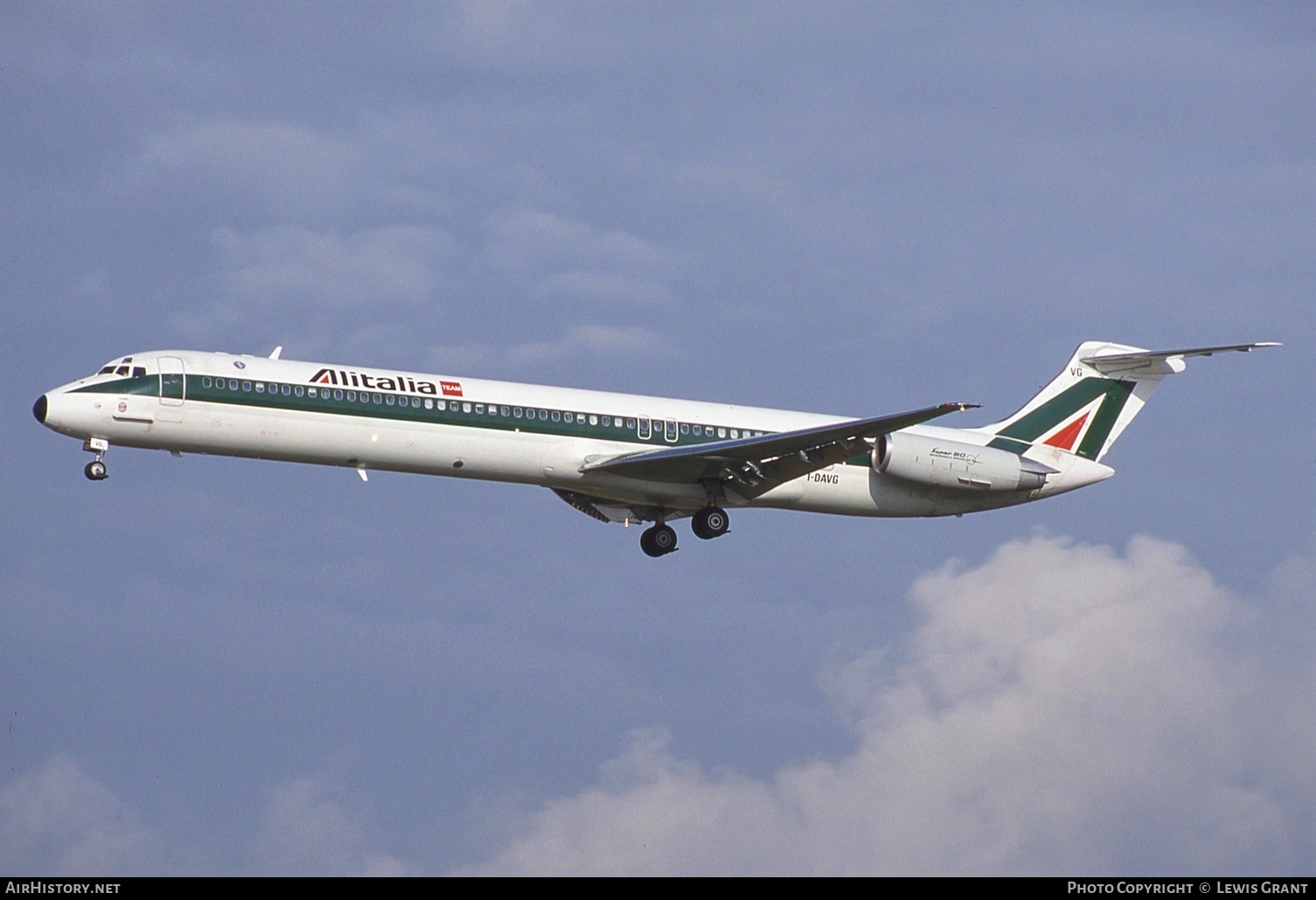 Aircraft Photo of I-DAVG | McDonnell Douglas MD-82 (DC-9-82) | Alitalia | AirHistory.net #141358