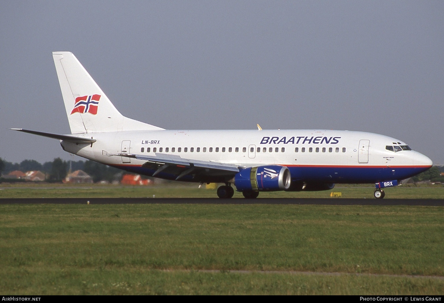 Aircraft Photo of LN-BRX | Boeing 737-505 | Braathens | AirHistory.net #141364