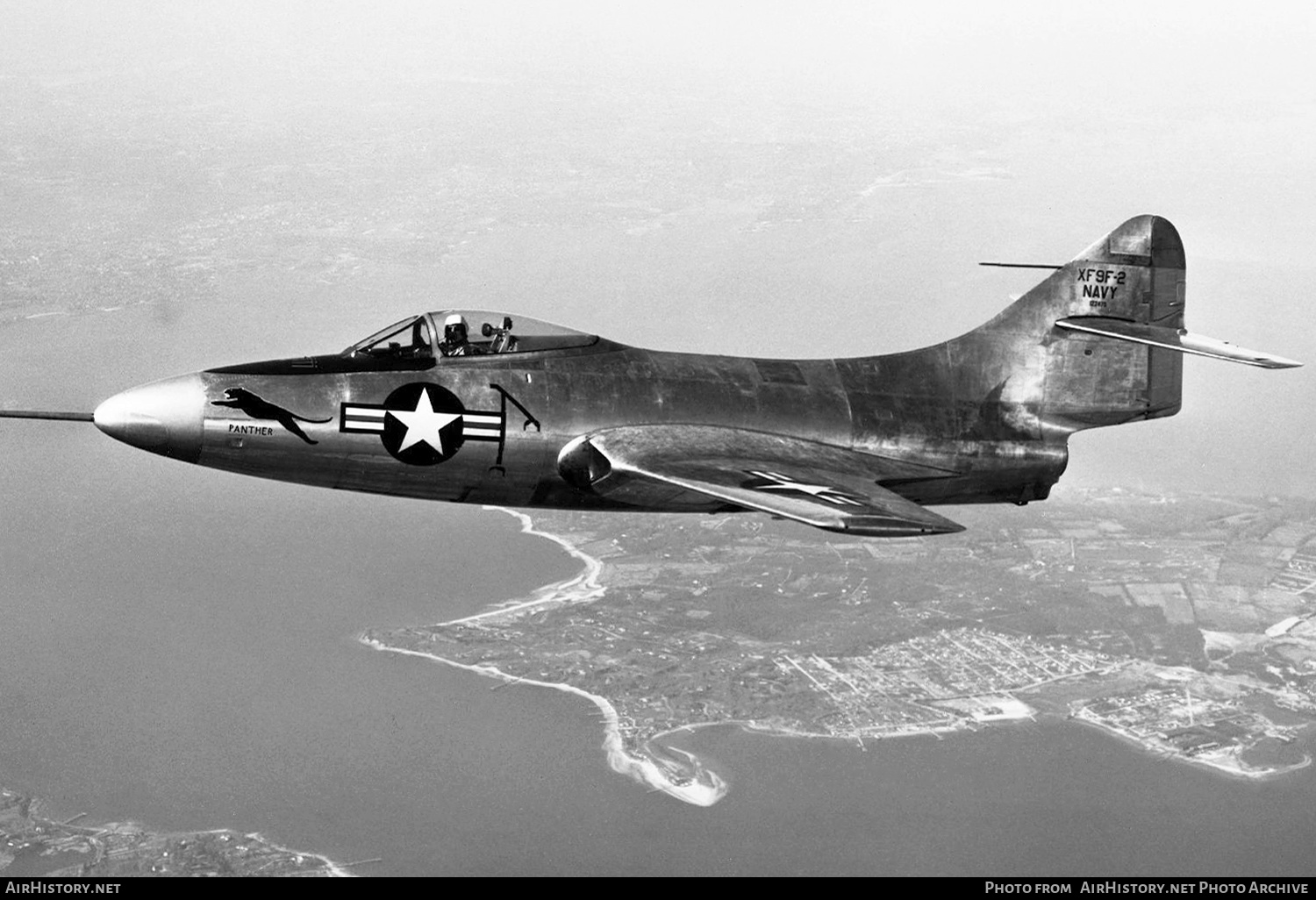 Aircraft Photo of 122475, Grumman XF9F-2 Panther, USA - Navy