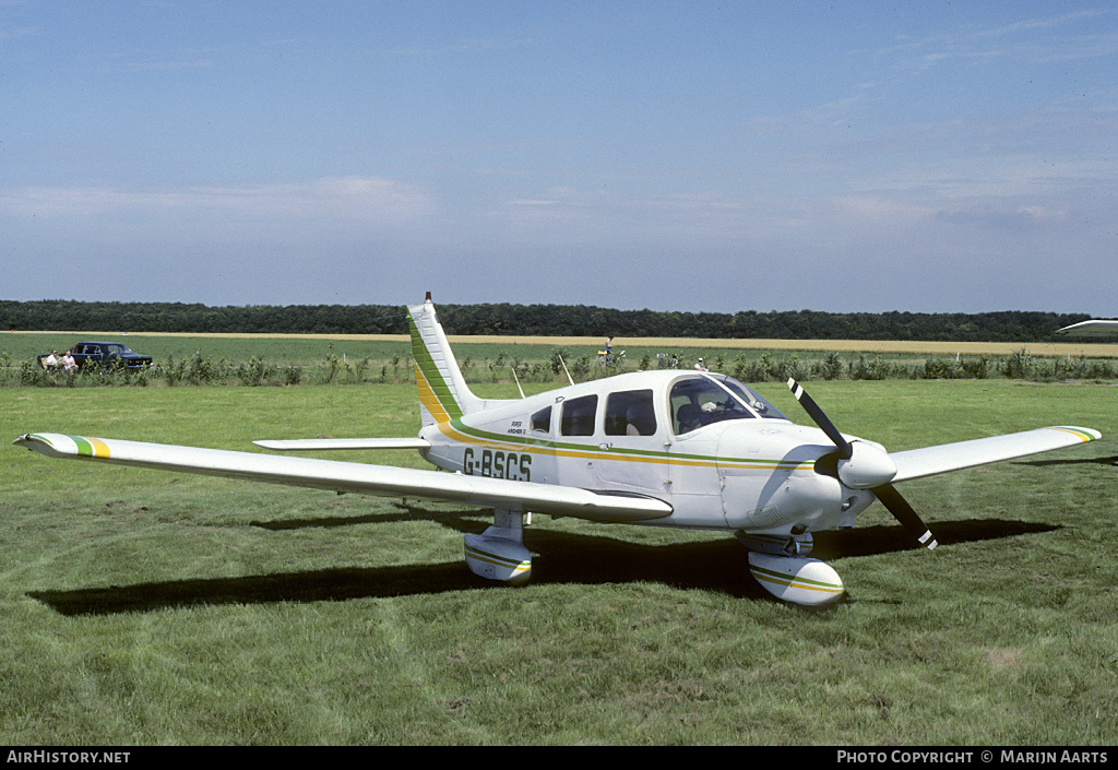 Aircraft Photo of G-BSCS | Piper PA-28-181 Archer II | AirHistory.net #141409