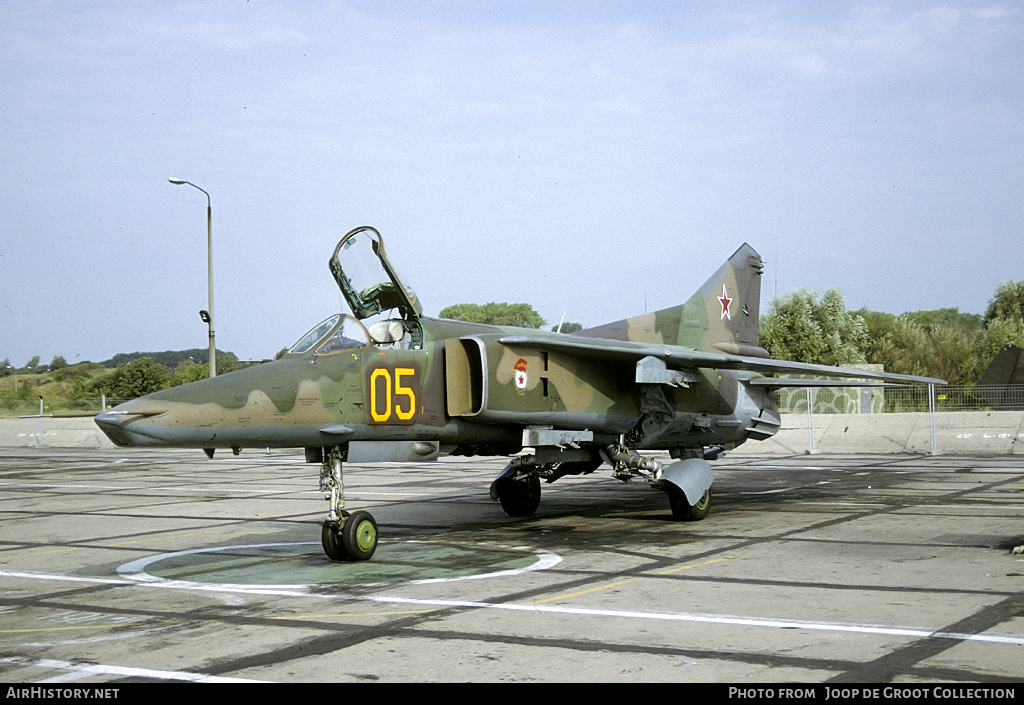 Aircraft Photo of 05 yellow | Mikoyan-Gurevich MiG-27 | Russia - Air Force | AirHistory.net #141421