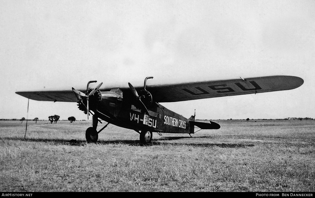 Aircraft Photo of VH-USU | Fokker F.VIIb-3m | AirHistory.net #141433