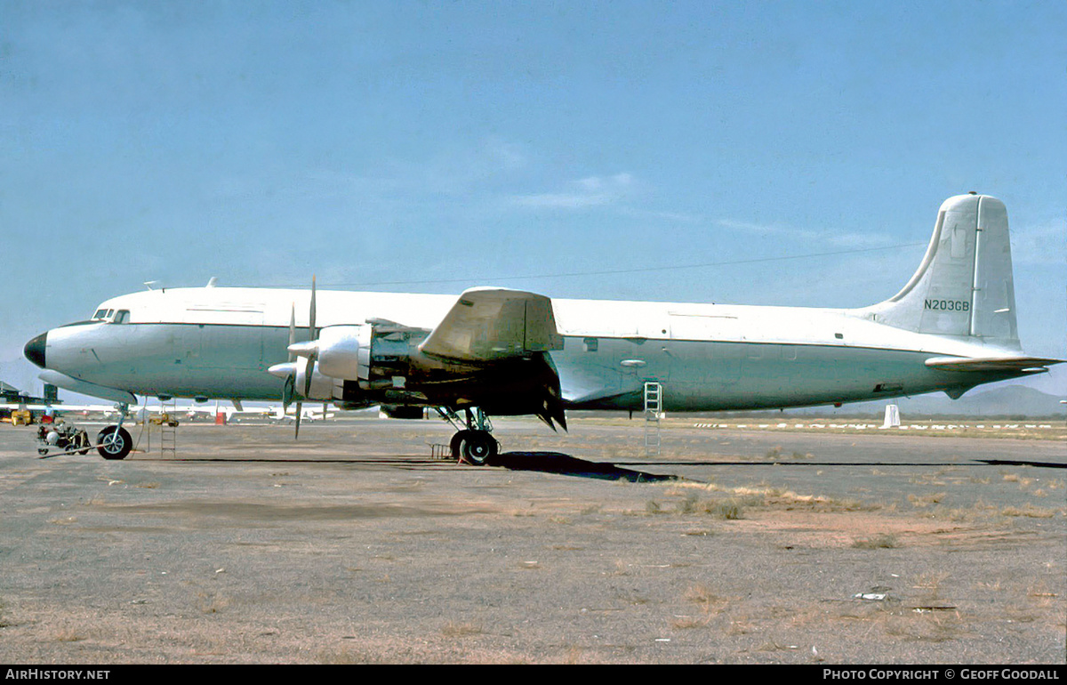 Aircraft Photo of N203GB | Douglas C-118A Liftmaster (DC-6A) | AirHistory.net #141441