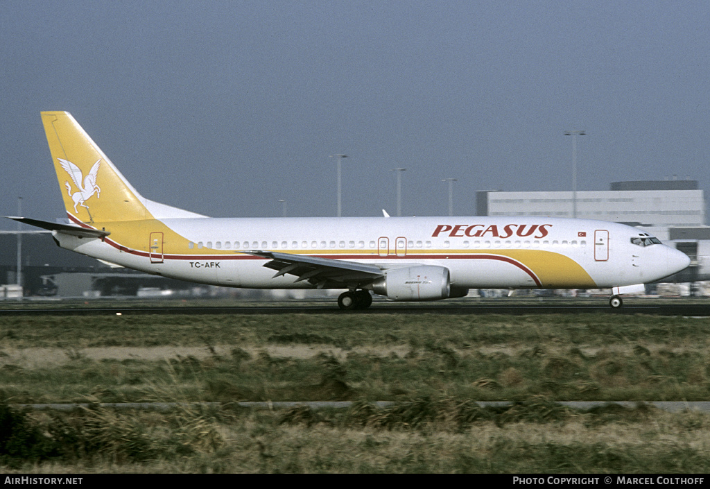 Aircraft Photo of TC-AFK | Boeing 737-4Y0 | Pegasus Airlines | AirHistory.net #141448