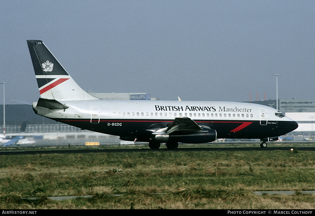 Aircraft Photo of G-BGDG | Boeing 737-236/Adv | British Airways Manchester | AirHistory.net #141449