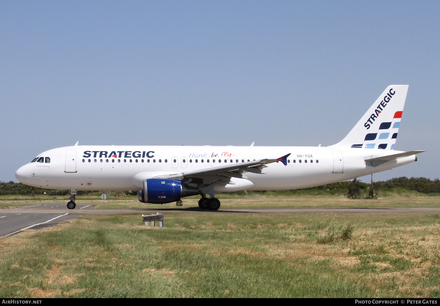 Aircraft Photo of VH-YQA | Airbus A320-212 | Strategic Airlines | AirHistory.net #141450