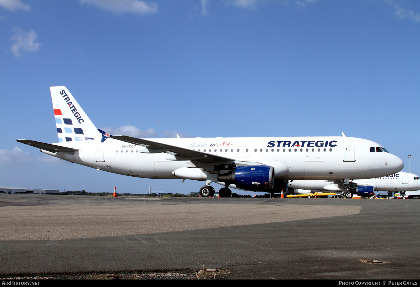 Aircraft Photo of VH-YQC | Airbus A320-212 | Strategic Airlines | AirHistory.net #141455