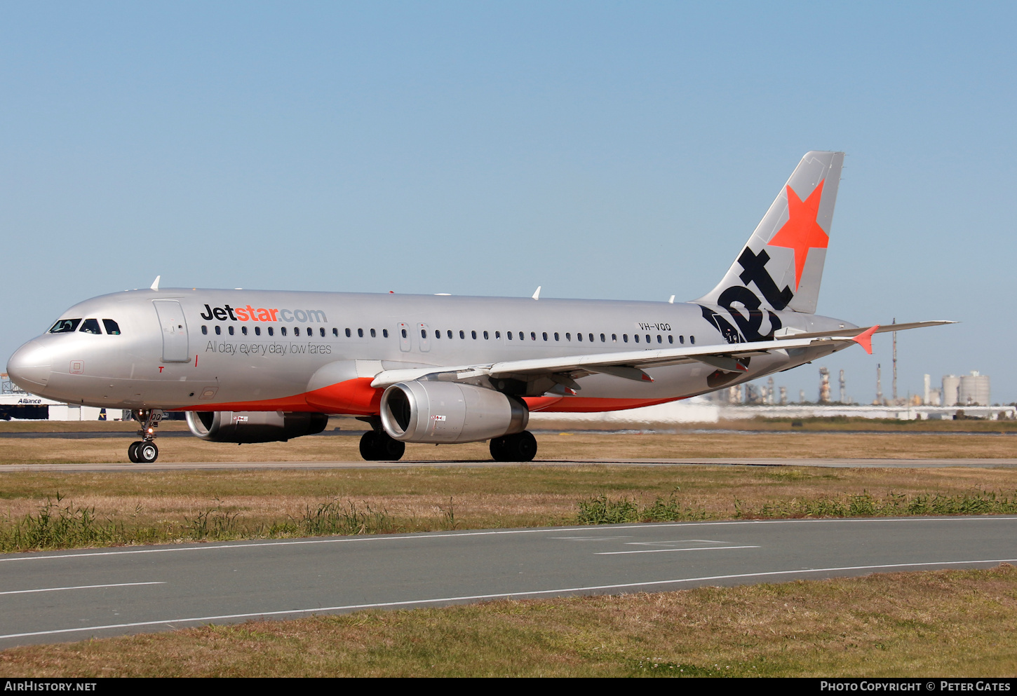 Aircraft Photo of VH-VQQ | Airbus A320-232 | Jetstar Airways | AirHistory.net #141456