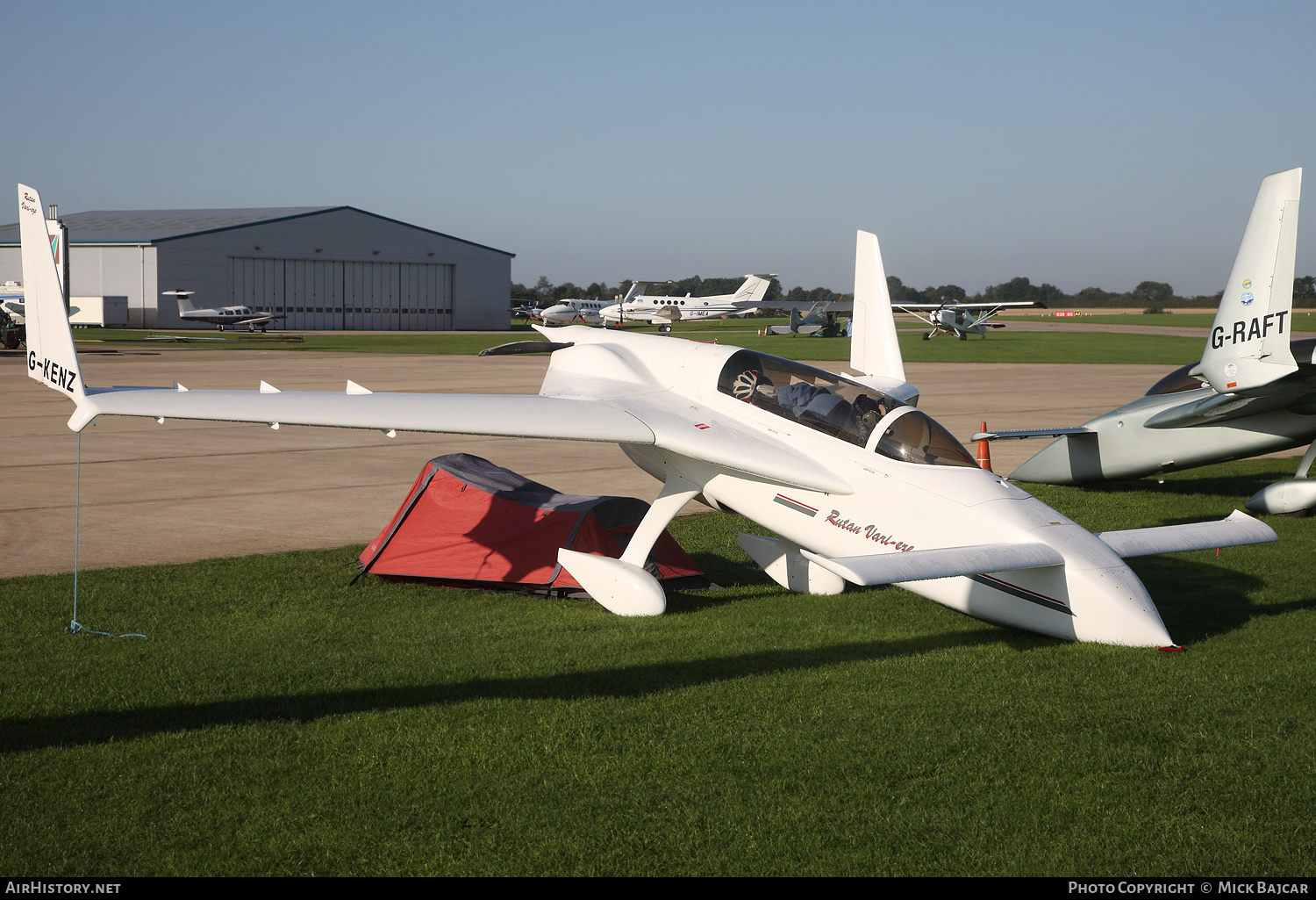 Aircraft Photo of G-KENZ | Rutan 33 VariEze | AirHistory.net #141464