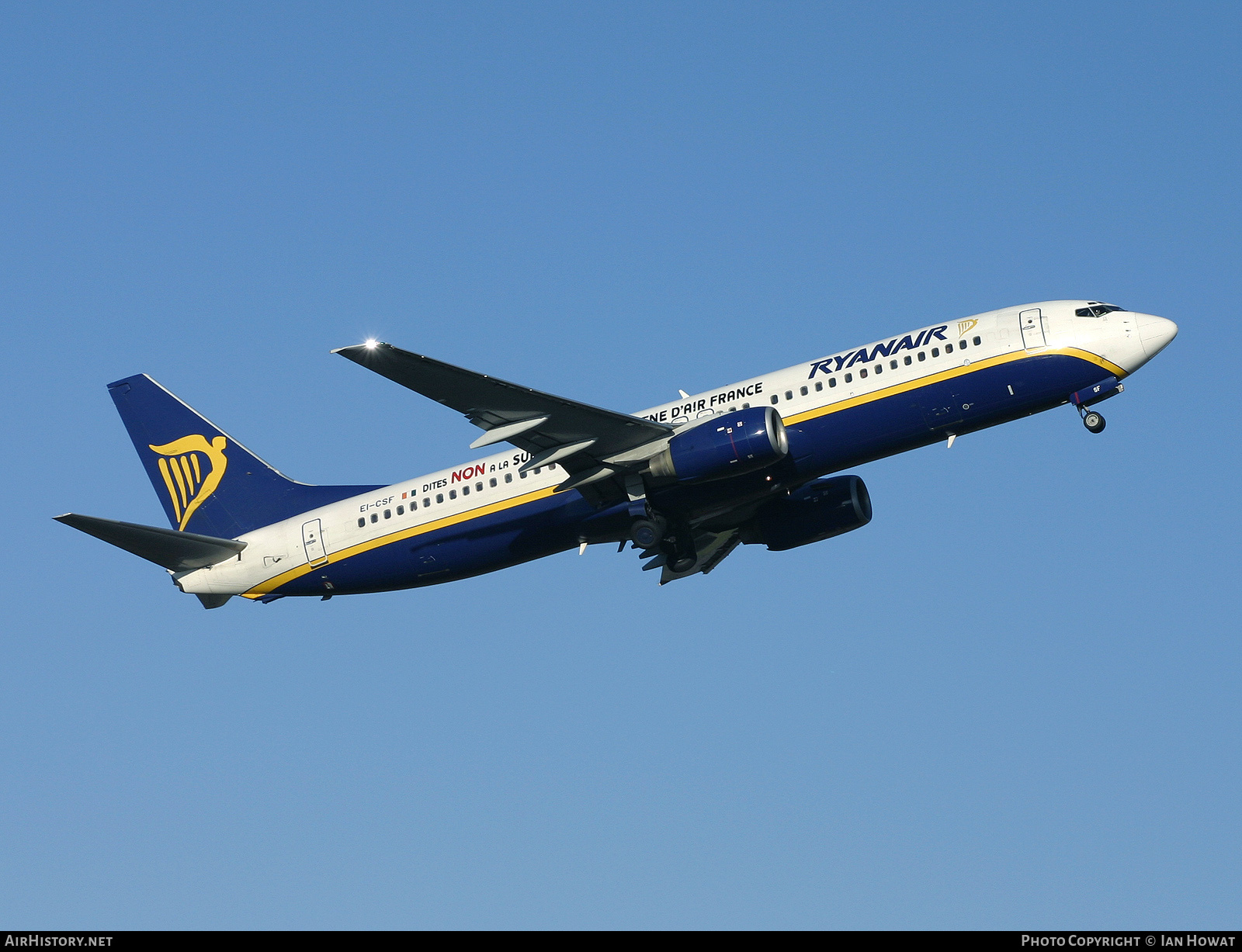 Aircraft Photo of EI-CSF | Boeing 737-8AS | Ryanair | AirHistory.net #141478