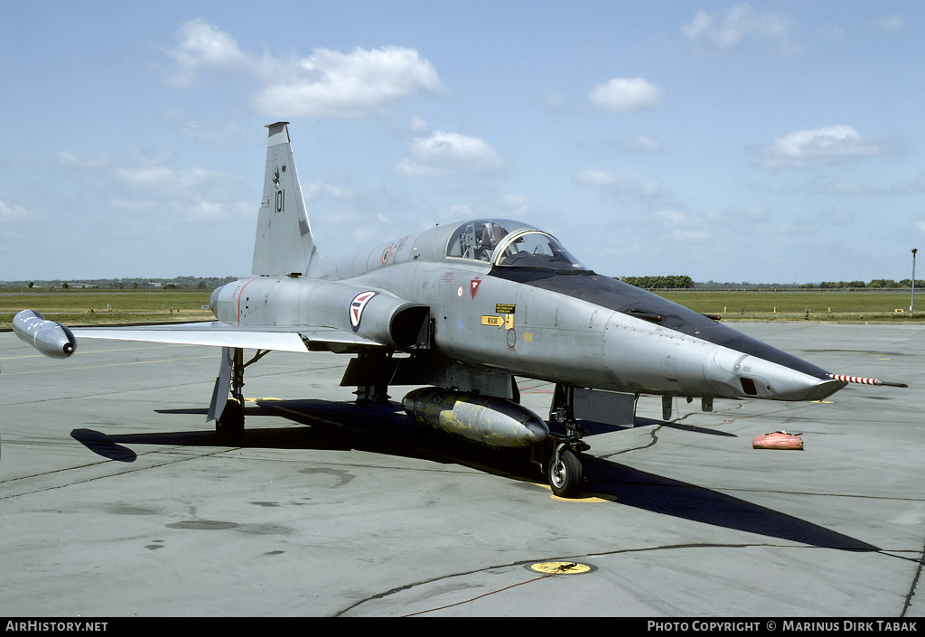 Aircraft Photo of 101 | Northrop RF-5A(G) Freedom Fighter | Norway - Air Force | AirHistory.net #141493